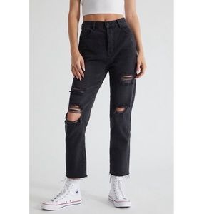Pacsun High Rise Straight Leg Jeans